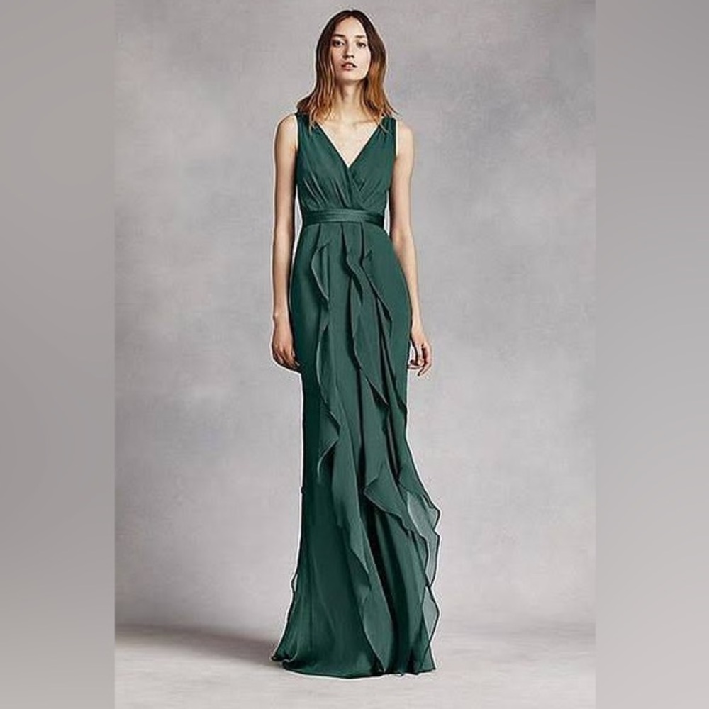 Vera Wang Green Maxi Dress